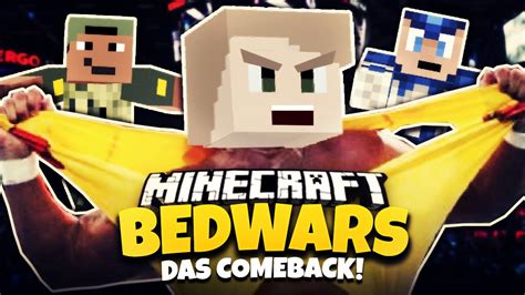 Das Comeback Minecraft Bedwars Herr Bergmann Youtube