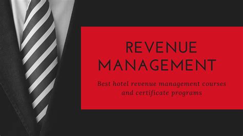 Best Hotel Revenue Management Courses And Certificate Programs 2021