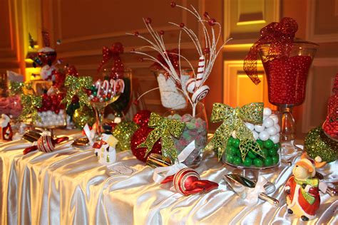 Christmas Candy Station Candy Display Candy Buffet Tables Christmas