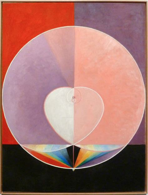 With adulthood by hilma af klint, 1907, via coeur & art (right) Kaypacha Report: I get in touch with the part of my heart ...