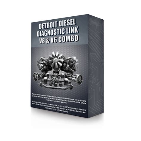 Detroit Diesel Diagnostic Link V8 And V6 Combo Standard License With