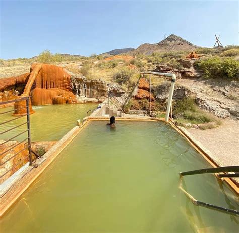 Mystic Hot Springs Utah Ever Sat In A Bathtub In The Desert Nows