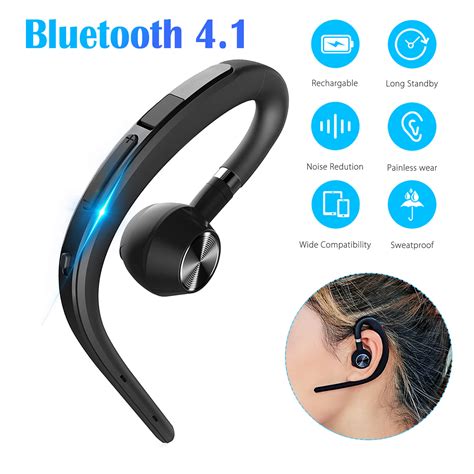 Bluetooth Headset Eeekit Wireless Bluetooth 41 Earpiece