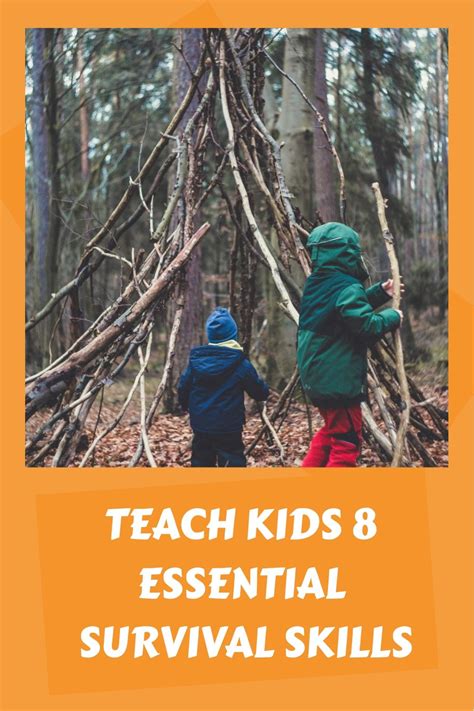 Children Need To Learn Basic Survival Skills That Can Help Them Stay