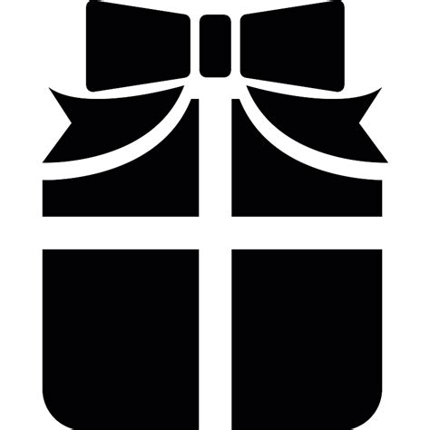 Wrapped T Box With Ribbon Vector Svg Icon Svg Repo