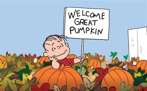 Its The Great Pumpkin Charlie Brown Halloween Desktop Wallpaper