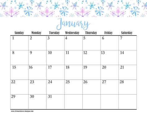 Fresh Printable January Calendar Free Printable Calendar Monthly