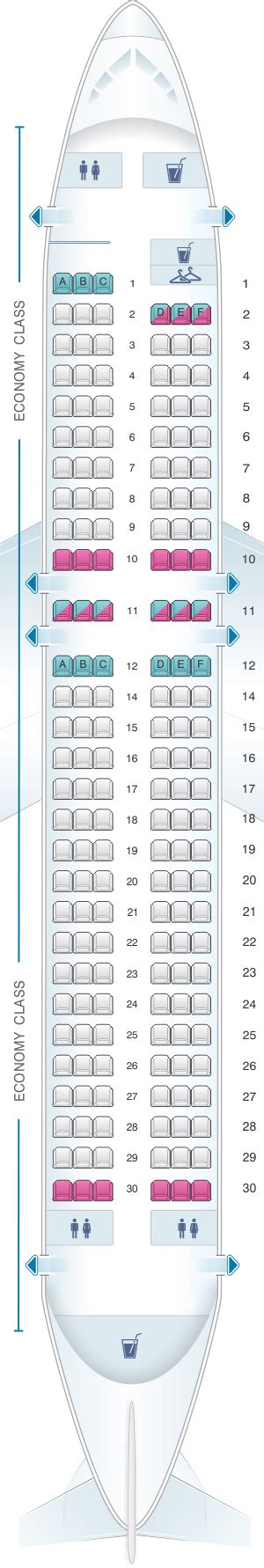 Seat Map Airbus A320 200 Vueling Best Seats In The Plane Images And