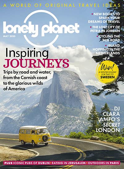 英国《lonely Planet Uk》孤独星球旅行杂志pdf电子版 2020年合集6期 以画美学杂志