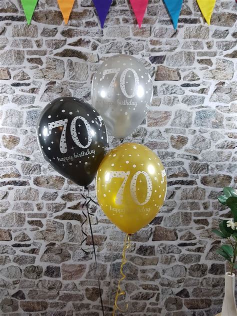 70th Birthday Balloons Cumple