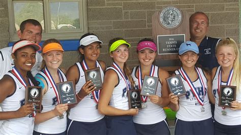 Pleasant Valley Girls Place 2nd Again At State Tennis Meet High