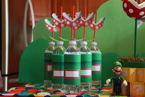 Super Mario Bros Party Birthday Super Mario Inspired Diy Printable
