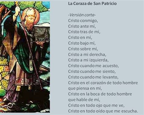 Oración San Patricio Sant Patrick Pray Faith Book Cover Memes