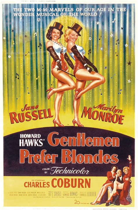 Gentlemen Prefer Blondes 1953 Country United States Director Howard Hawk Marilyn