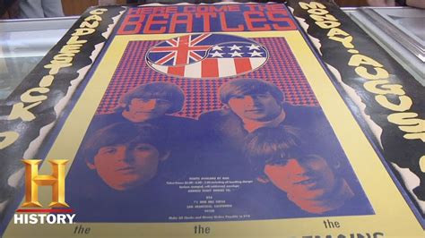 Pawn Stars The Beatles Poster From Candlestick Park Season 6