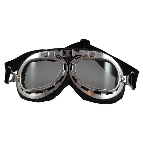 The latest version can even scan and search for more. Cushioned Plastic Aviator Goggles: Silver Tone, Gray Lenses