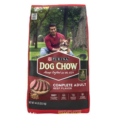 Purina Dog Chow 44 Lb Complete Adult With Real Beef 200 157 15