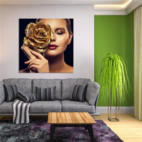 Latitude Run® Oppidan Home Rose Gold Acrylic Wall Art 40h X 40w Wayfair