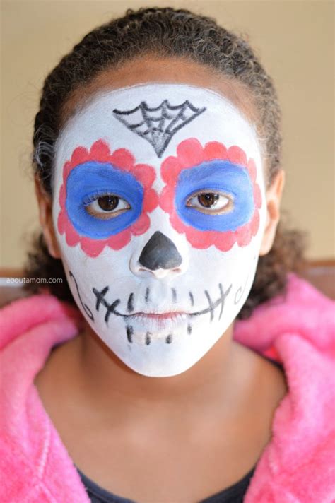 Easy Sugar Skull Makeup Step By Step Saubhaya Makeup