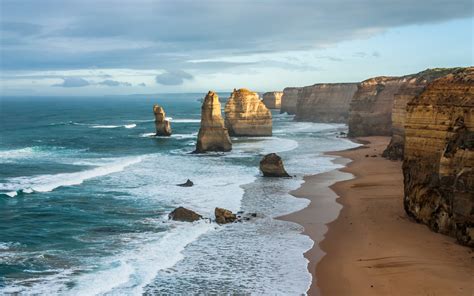 The Twelve Apostles Stack In Victoria Australia Tourist