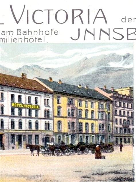 Innsbruck 1905 Hotelszene