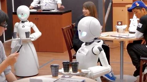 People With Paralysis Remotely Control Robot Waiters In Tokyo Cafe Cnet
