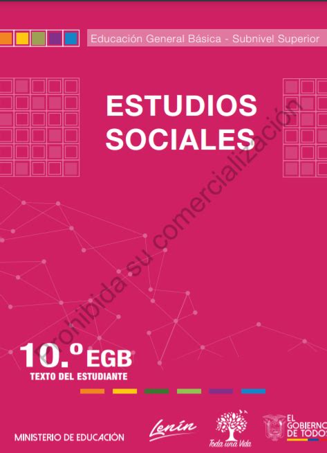 🥇【 Libro De Texto De Estudios Sociales 10 Decimo 2021 2022
