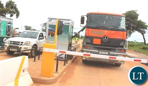 Zambia Three Toll Stations To Be Commissioned In Western Province