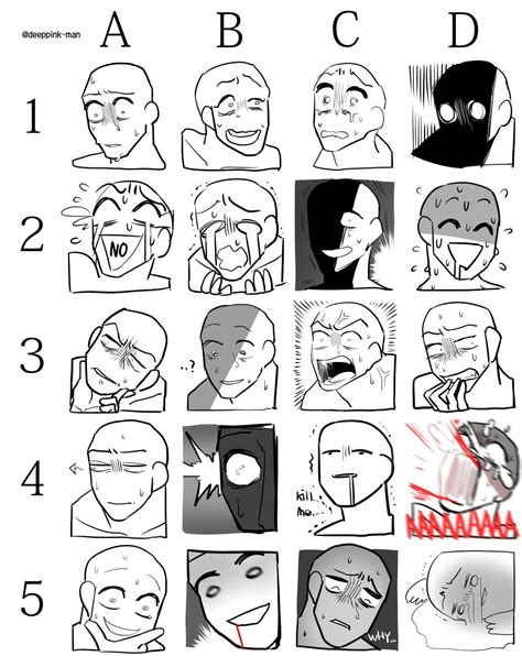 Pin By Kiki On How To Drawreferences Drawing Face Expressions