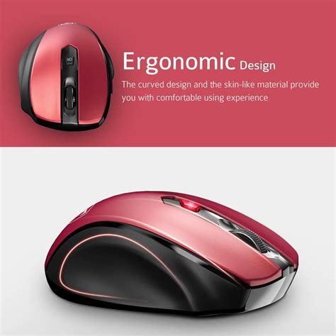Patuoxun Wireless Mouse Energy Saving 24g Usb Wireless Mice Pc Laptop