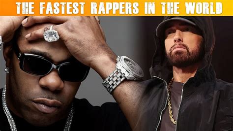 Top Fastest Rappers In The World Youtube