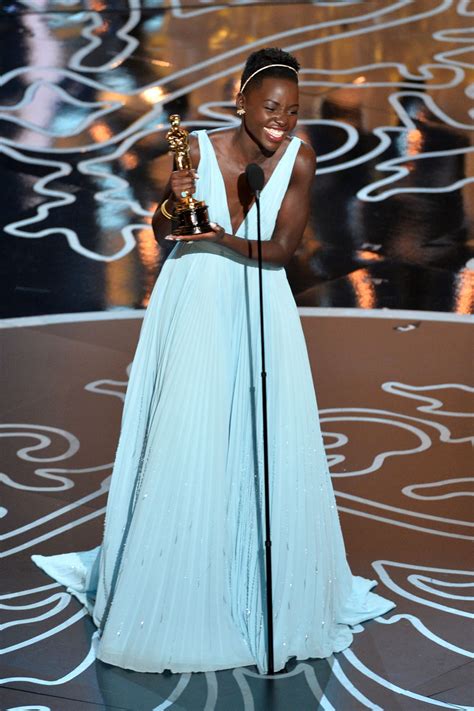 Lupita Nyong O Wins First Oscar For Best Supporting Actress For Years A Slave Hollywood