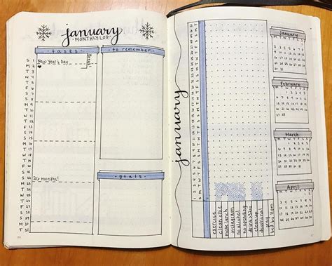 19 Bullet Journal Monthly Layout Ideas That Are Beyond Creative She