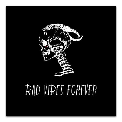 tx035 xxxtentacion bad vibes forever 2018 rapper music album 24x24 a3 a4 poster art silk canvas