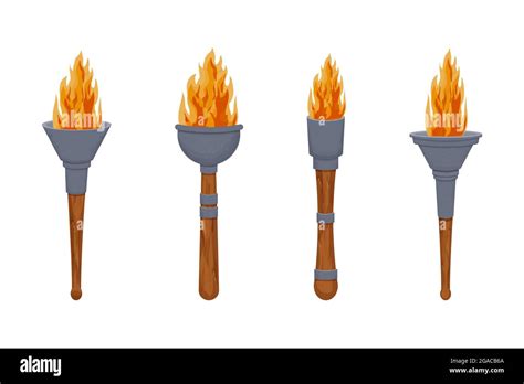 Fire Torching Stock Vector Images Alamy