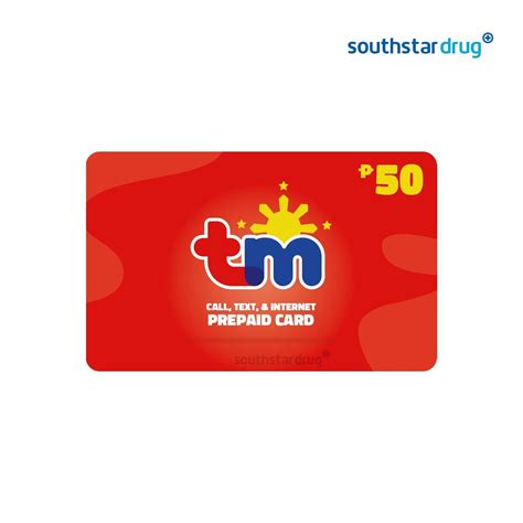 buy tm load card ₱50 online southstar drug