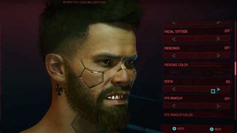 Cyberpunk 2077 Character Creation How To Change Appearance