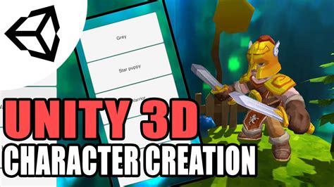 Character Selection Tutorial C Unity 3d Youtube