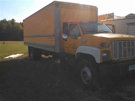 Gmc Topkick C7h042 1992 Van Box Trucks