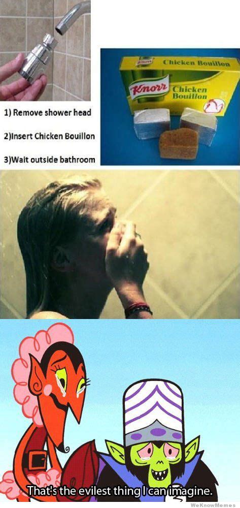 Vile Shower Prank Thats The Evilest Thing I Can Imagine Know Your Meme