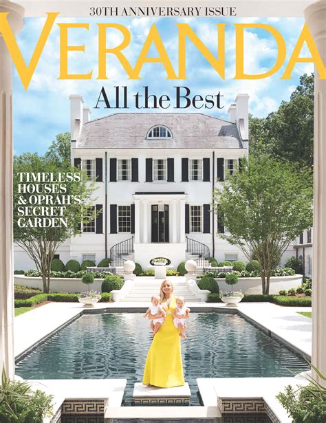 Veranda Magazine Celebrates Its 30th Anniversary With Its