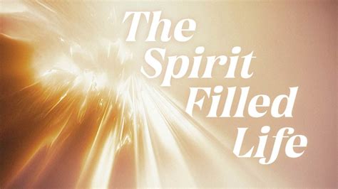 The Spirit Filled Life Trinity Fellowship Church Fulfill Your Purpose