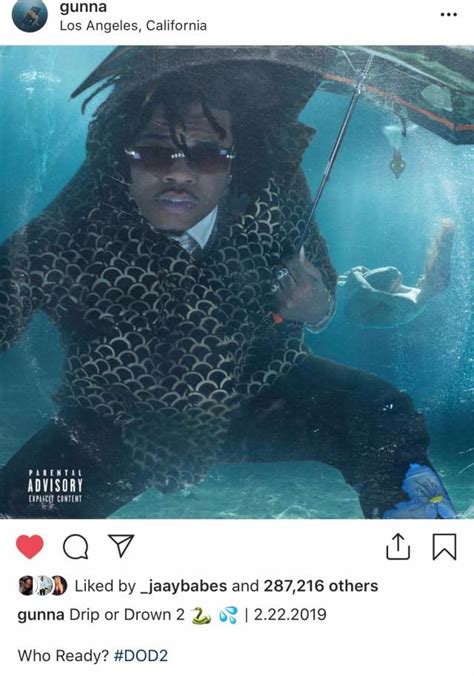 Gunna Announces Drip Or Drown 2 Ep Set To Release On February 22