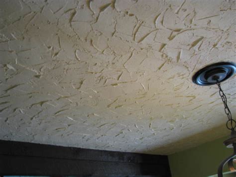 Covering A Popcorn Ceiling With Plaster Dengarden