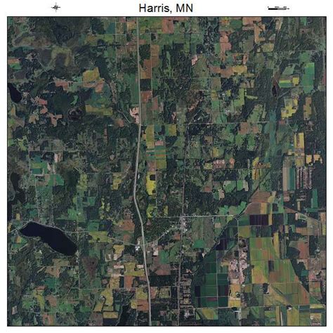 Aerial Photography Map Of Harris Mn Minnesota