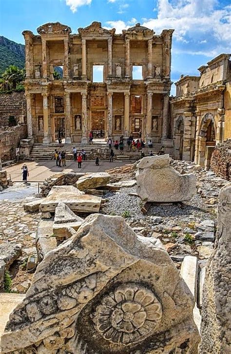 biblioteca de celso Éfeso turquía fotografías de viajes efeso viajes