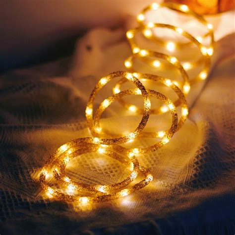 Jashika Holiday Led Fairy Rope String Lights Decorated By