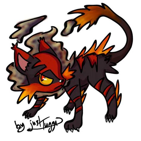 Litten Evolution By Justtuggi On Deviantart