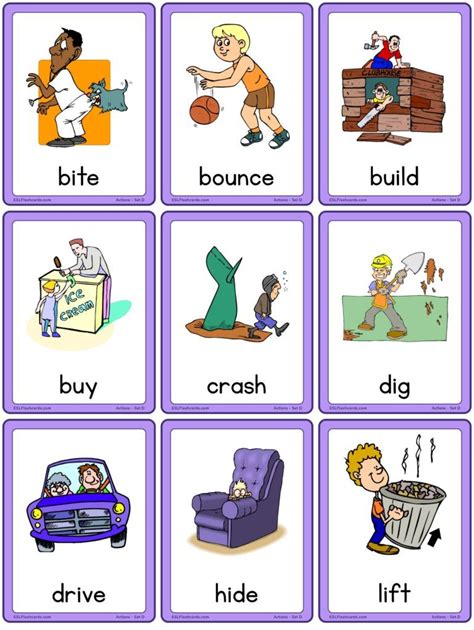 Free Vocabulary Cards Printable