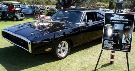 The Fast And The Furious Black 1970 Dodge Charger